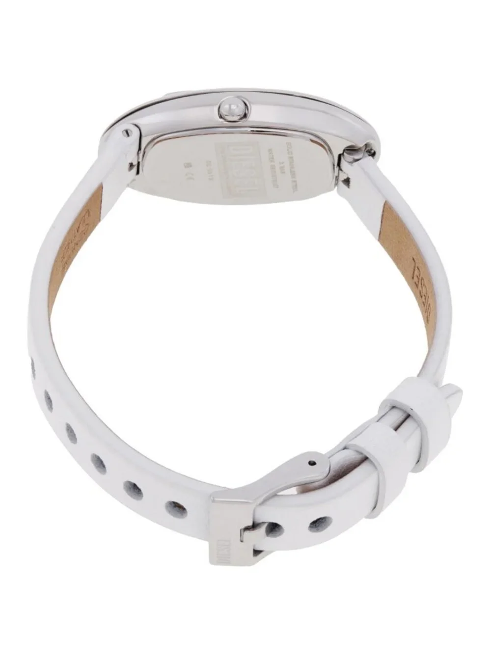NWT Diesel D-Era Quartz White Dial Ladies Watch